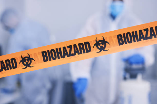 Professional Infectious Disease Decontamination technician working in Bryant, WA